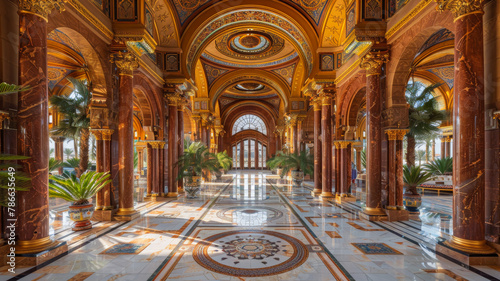 A Palace of Exquisite Design and Lavish Luxury