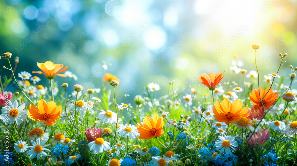 Colorful Springtime Background