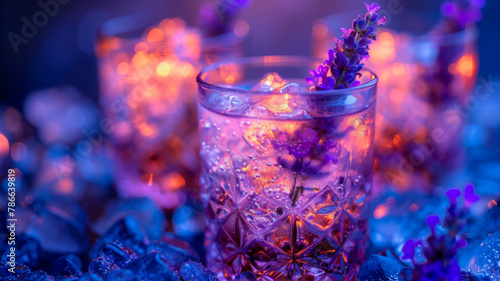 Cocktail with Lavender Touch