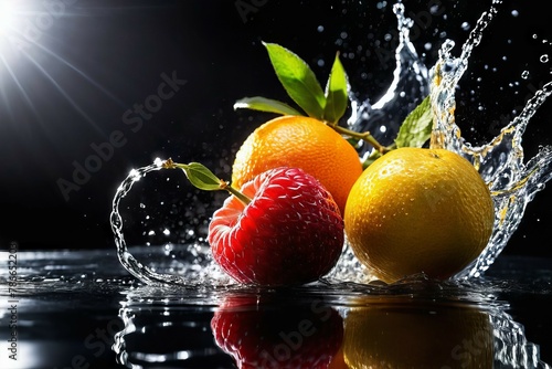 Vibrant Fruit Splash