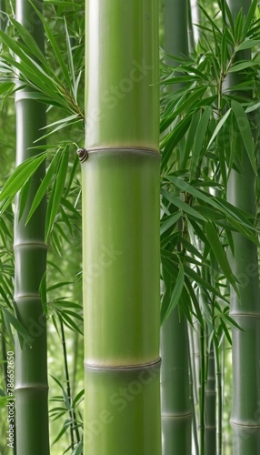 Side view of bamboo plant in Bright Colours 
