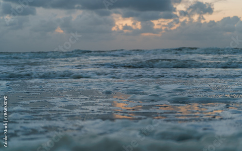 Meer und Wellen Closeup