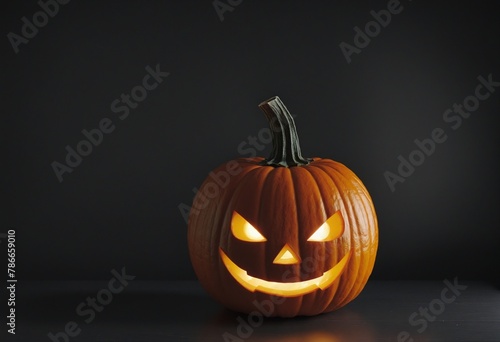 Halloween Pumpkins isolated in bright colours 