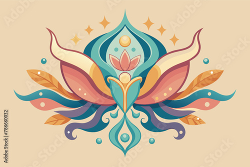 A delicate ethereal shape symbolizing fragility and grace