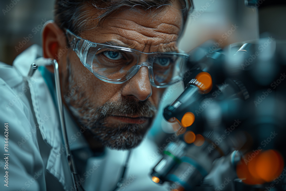 A medical professional conducts research to stay updated on the latest advancements in healthcare, striving for excellence in patient care. Generative Ai. A medical professional conducts research to stay updated on the latest advancements in healthcare, striving for excellence in patient care. Generative Ai.