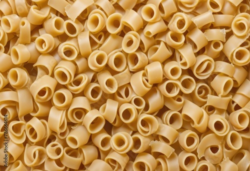 Italian uncooked pasta soup in Bright Colours 