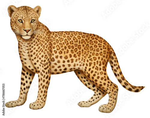PNG Illustration of leopard wildlife cheetah animal