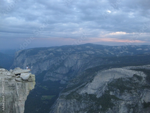 Sitting on top of the World, Half Dome, Yosemite