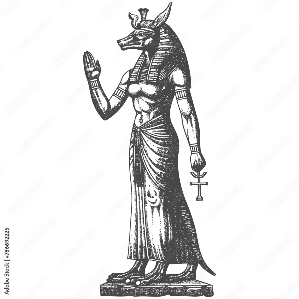 Pharaoh Female the egypt Mythical Creature image using Old engraving style Pharaoh Female the egypt Mythical Creature image using Old engraving style