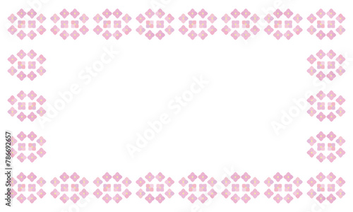 Wallpaper Mural ピンクのアジサイの四角フレーム Torontodigital.ca