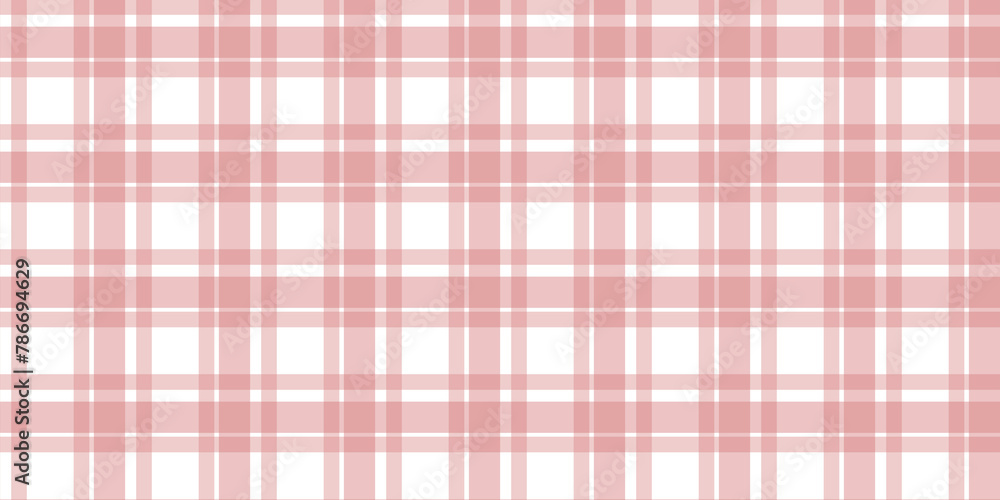 Gingham pattern seamless Plaid repeat in pink Design for print, tartan, gift wrap, textiles, checkered background for tablecloth Gingham pattern seamless Plaid repeat in pink Design for print, tartan, gift wrap, textiles, checkered background for tablecloth