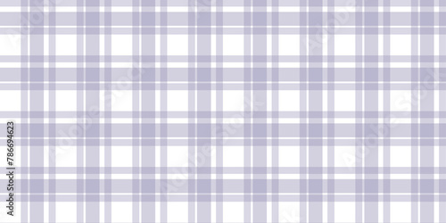 Gingham pattern seamless Plaid repeat in gray Design for print, tartan, gift wrap, textiles, checkered background for tablecloth