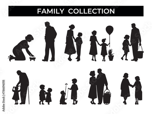Family Silhouettes Collection