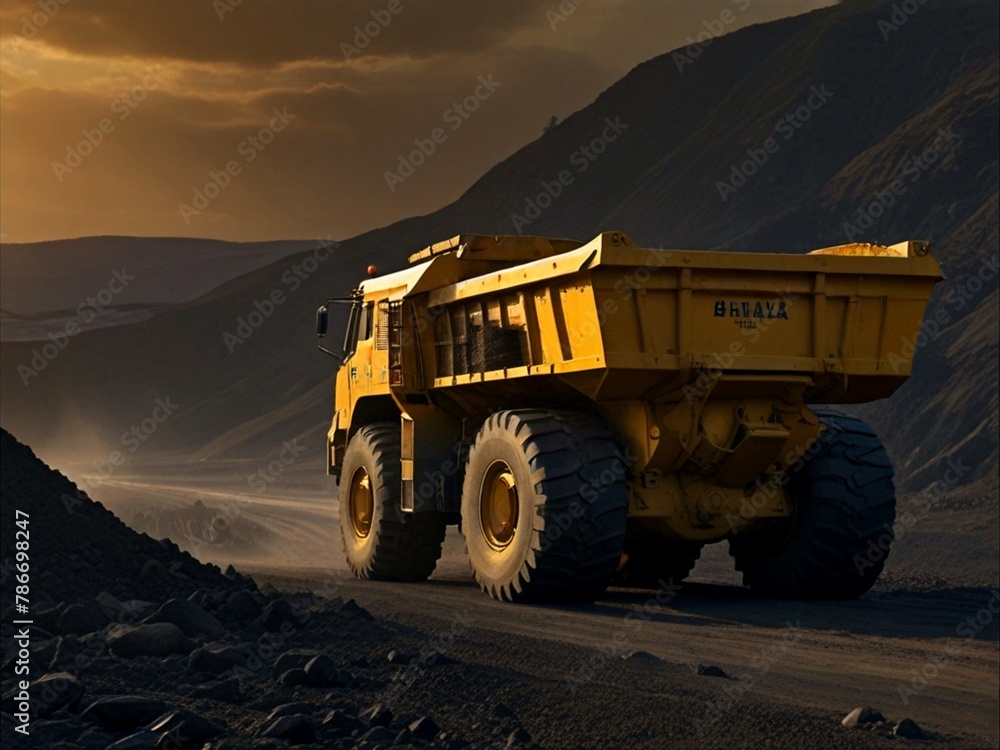 Obraz premium bulldozer at work