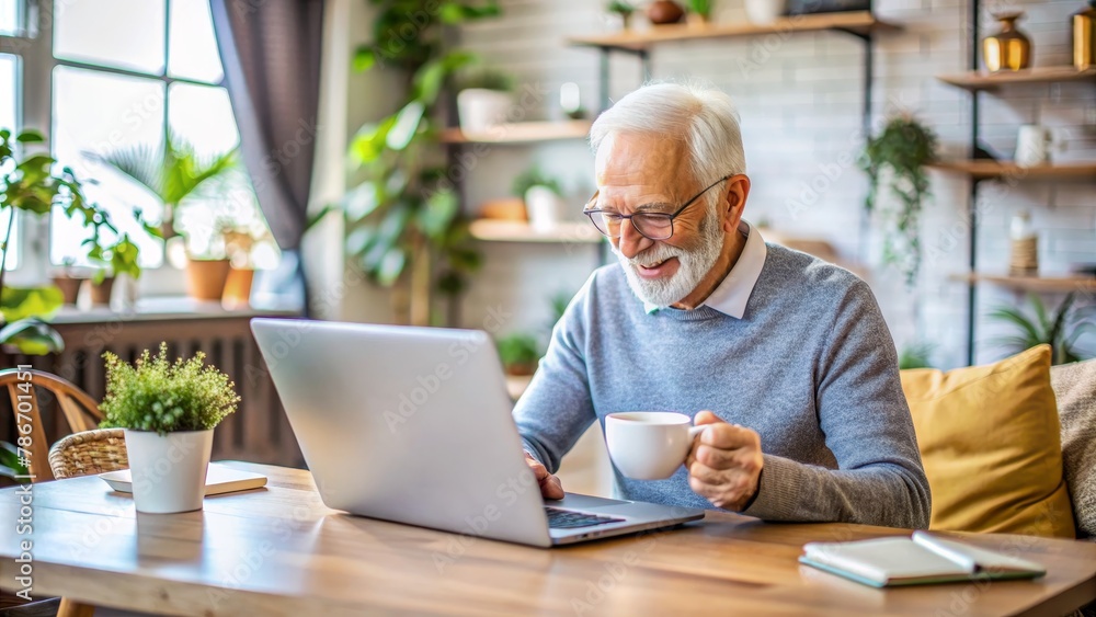 Old man, Technology and Learning in Older Age