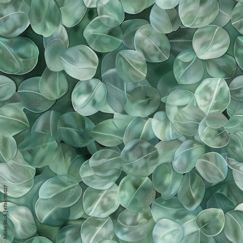 Lush Green Eucalyptus Leaves Texture for Natural Background Lush Green Eucalyptus Leaves Texture for Natural Background