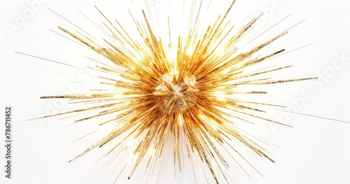 Radiant Gold Sparkle Explosion 