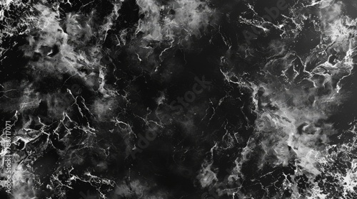 Black and white background. Black marble  design texture. Smoke wallpaper 