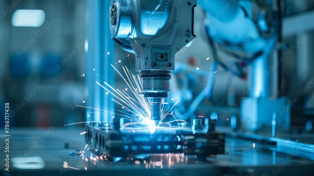 Precision welding in a manufacturing setting