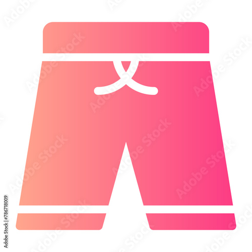 shorts gradient icon