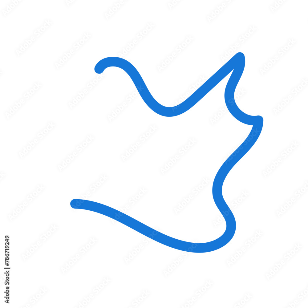 Abstract shapes Squiggly lines Abstract shapes Squiggly lines