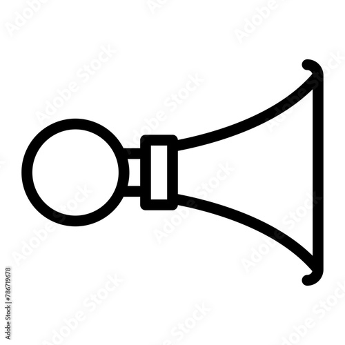 horn line icon