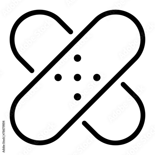 wound care line icon