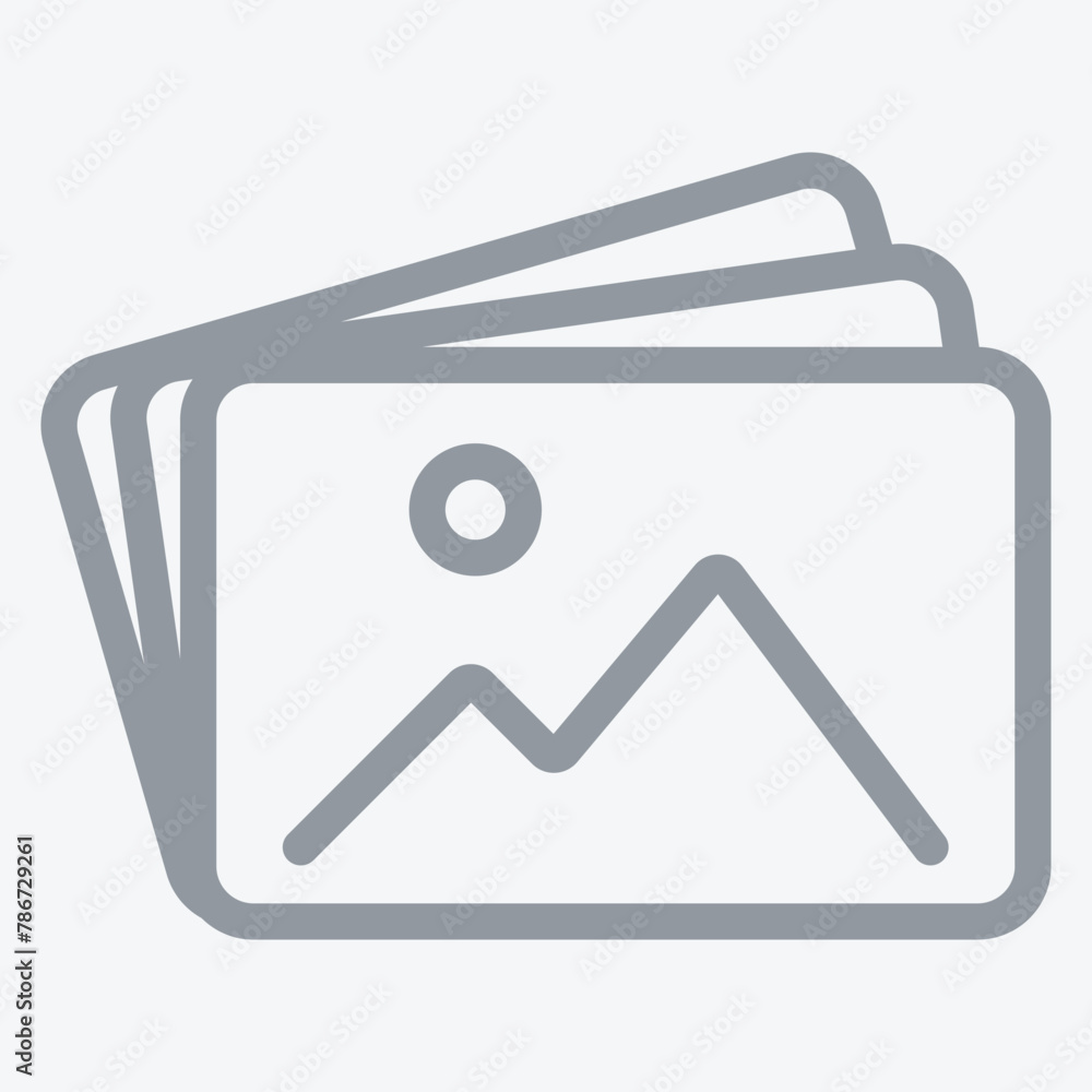 No photo thumbnail graphic element. No found or available image in the gallery or album. Flat picture placeholder symbol for the app, website, or user interface design. Vector illustration No photo thumbnail graphic element. No found or available image in the gallery or album. Flat picture placeholder symbol for the app, website, or user interface design. Vector illustration