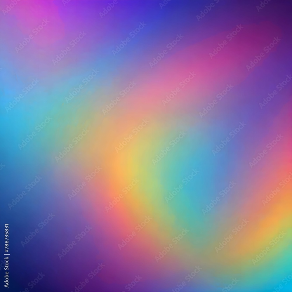 Bright Euphoria: Rainbow Colors with Light and Texture - A Colorful Art Illustration for Vibrant Wallpaper and Pattern Design