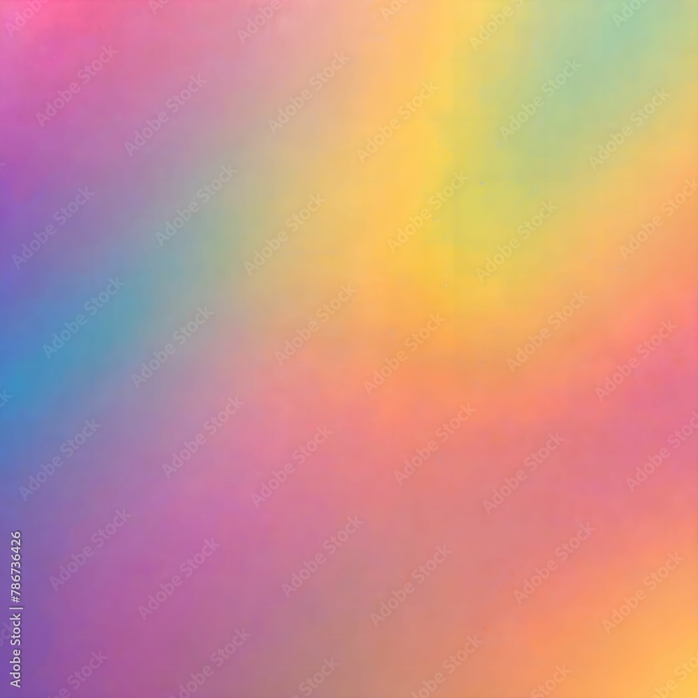 Colorful Essence: Artistic Rainbow Patterns and Textures in Light - A Vibrant Design for Wallpaper Illustration