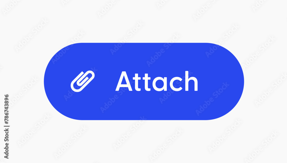 Attach File UI Design vector Attach File UI Design vector