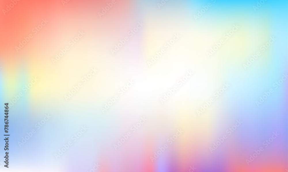 Obraz premium Vector vivid blurred colorful wallpaper background