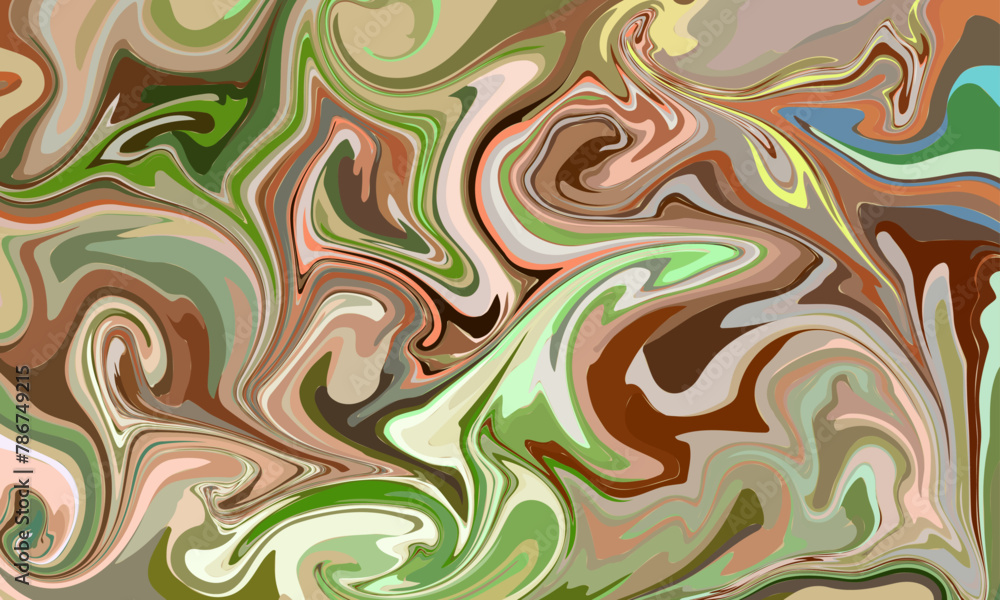 Multicolour colourful background in acrylic pouring Multicolour colourful background in acrylic pouring