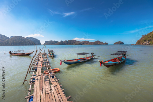 Taled pier in Nakorm Sri Thammaraj Thailand