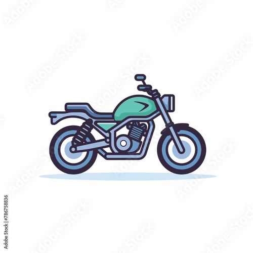 Motorcycle icon design template, motorbike,motor logo vector illustration