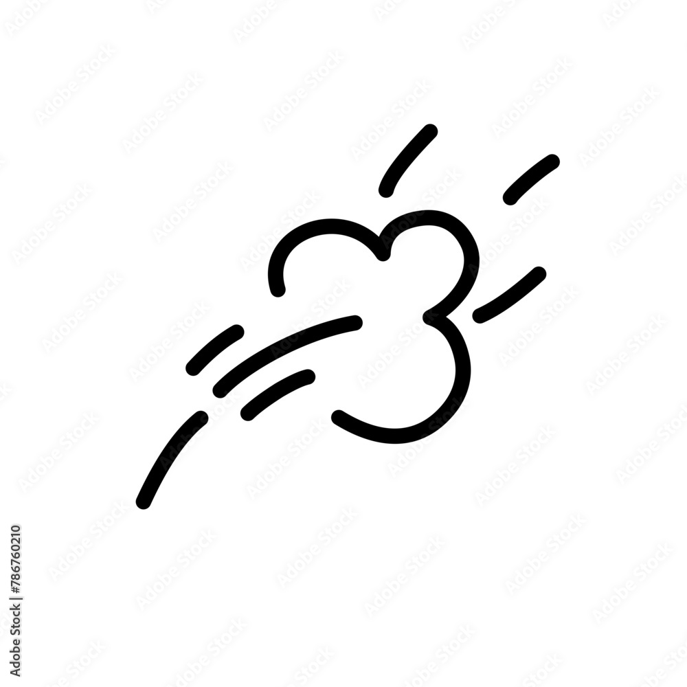 Obraz premium cartoon expression doodle