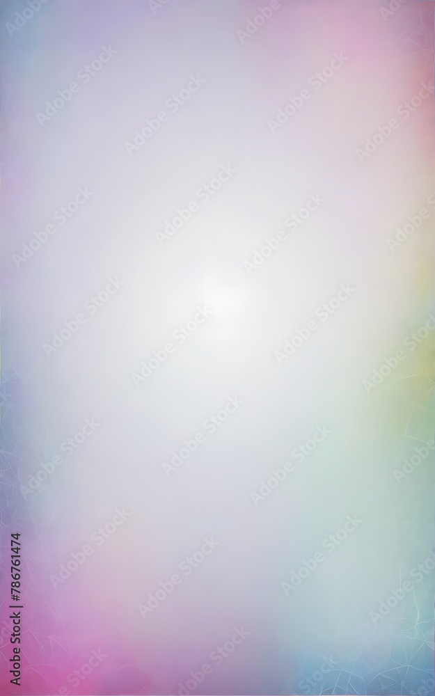 Fototapeta premium Dreamy soft glow on a colorful ethereal abstract background. Generative AI