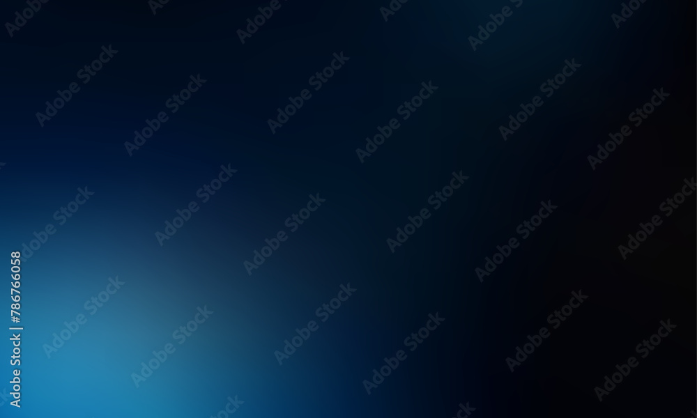 Blue Abstract Background with Smooth Lines: Vector Gradient