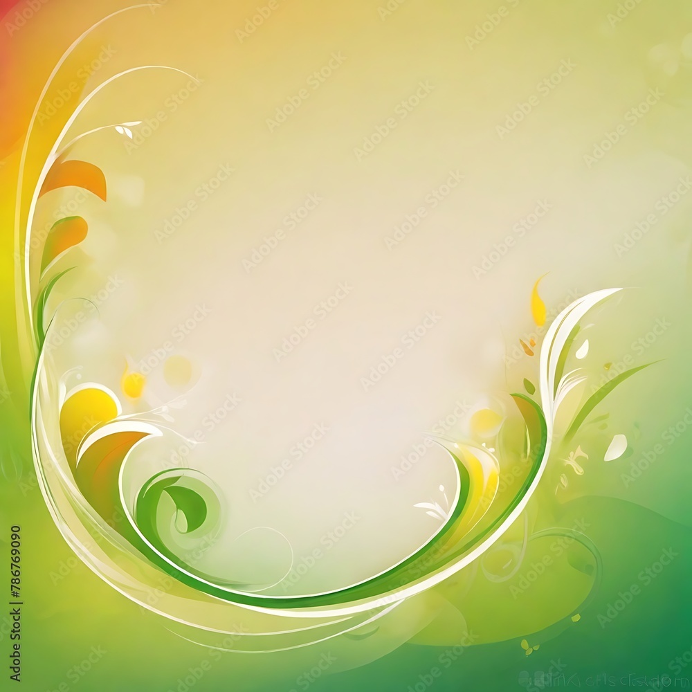Elegant abstract nature-inspired swirls and floral elements on a colorful gradient background Generative AI (8) Elegant abstract nature-inspired swirls and floral elements on a colorful gradient background Generative AI (8)