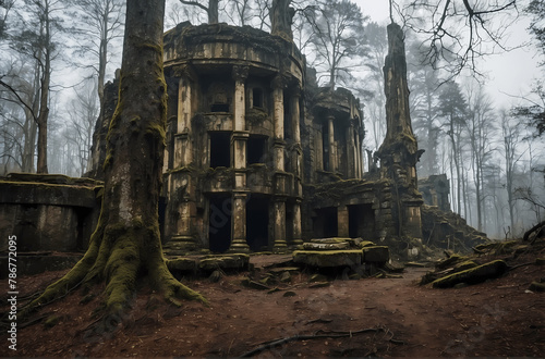 Lost Place-Castle Ruins on Military Grounds