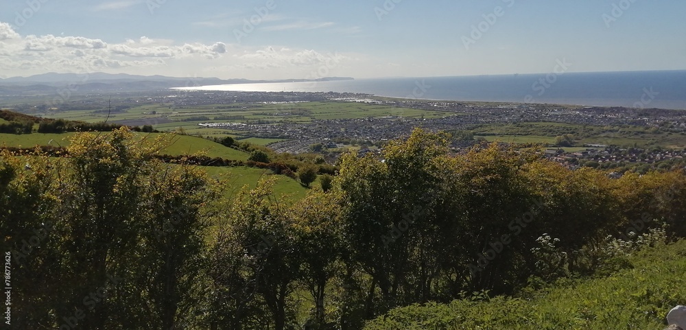 Obraz premium View of Llandudno Bay