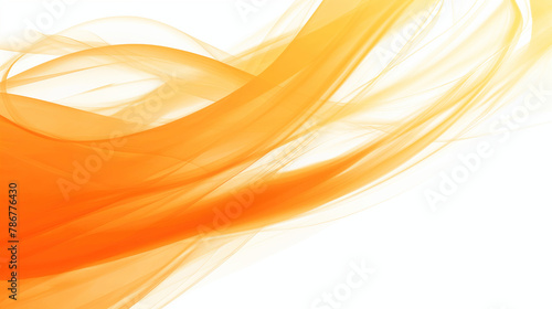 abstract orange background with smoke