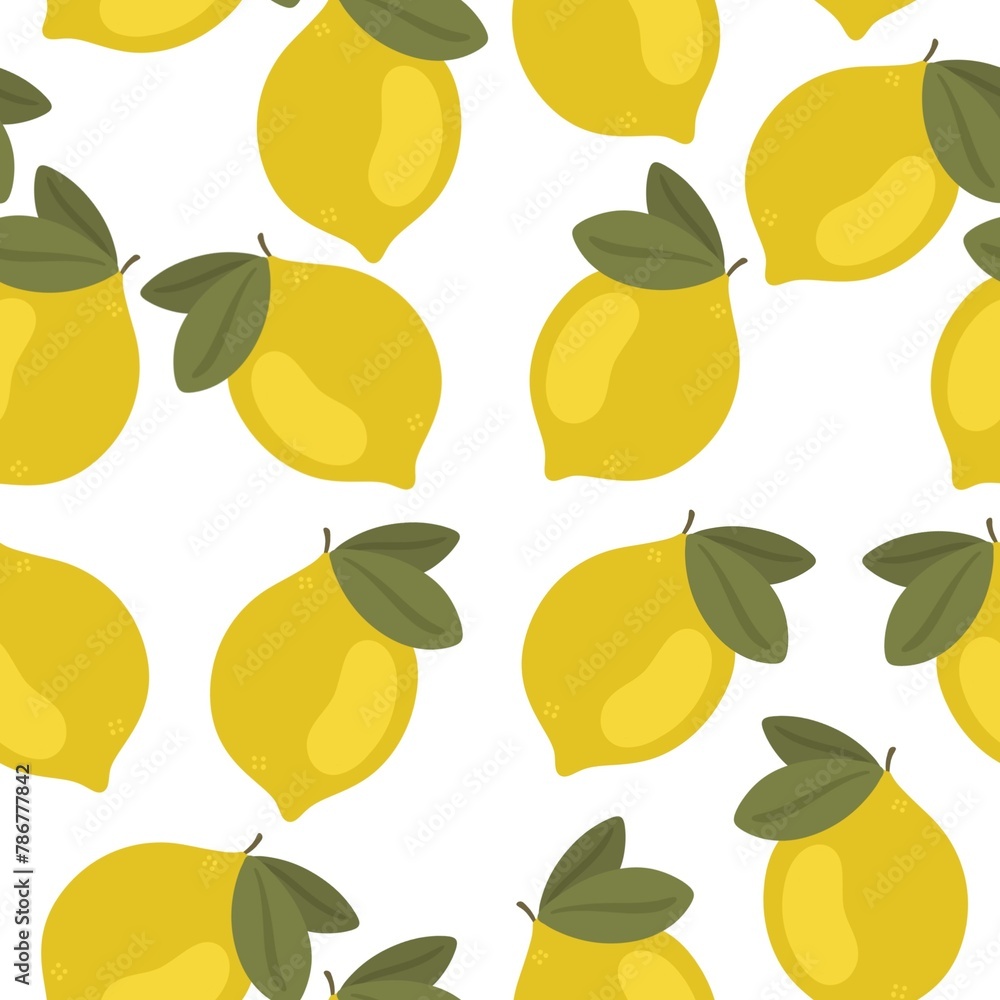 seamless pattern with lemons seamless pattern with lemons