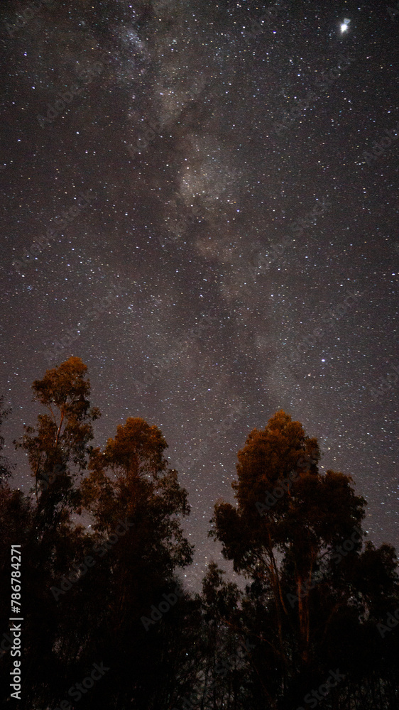 stars and clouds