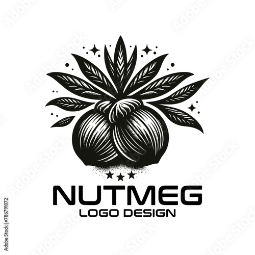 Nutmeg Vector Logo Design