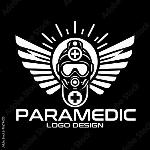 Paramedic Vector Logo Design