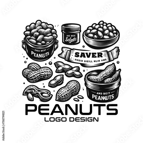 Peanuts Vector Logo Design