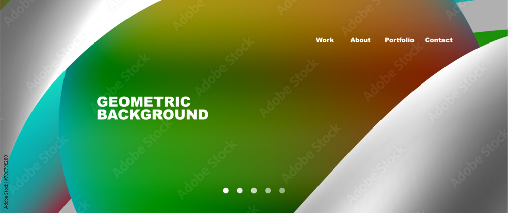 A vibrant geometric background featuring a liquid rainbow of colors. The design includes circles, rectangles, and macro photography elements. Perfect for branding, logos, or display devices A vibrant geometric background featuring a liquid rainbow of colors. The design includes circles, rectangles, and macro photography elements. Perfect for branding, logos, or display devices