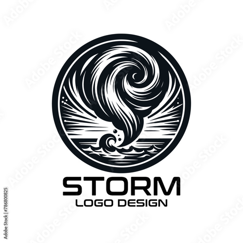 Storm Vector Logo Design