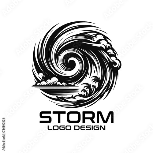Storm Vector Logo Design